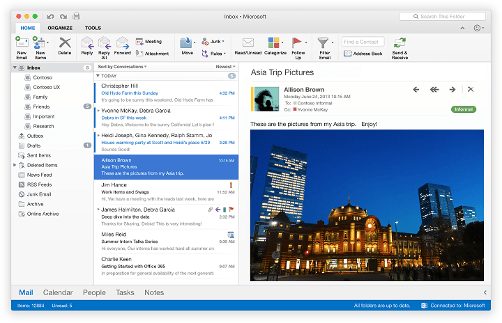 outlook 2015 for mac